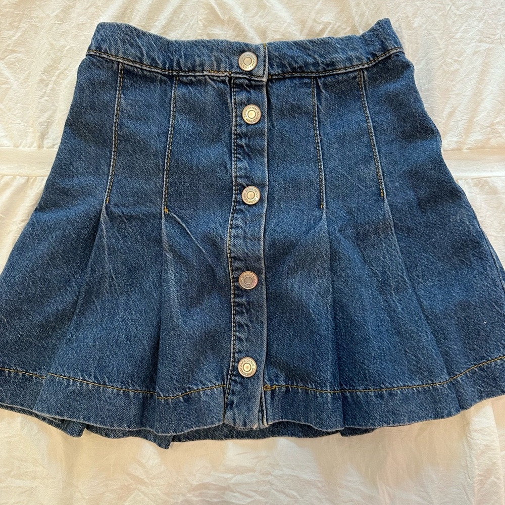 Zara denim skirt girls size 9